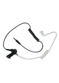 Vhbw Tube acoustique de sécurité oreillette 2 bouchons d'oreille, Insert  auriculaire M transparent pour casque audio, appareils radio - bonne tenue