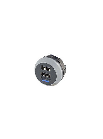 Chargeur double USB A 5V 3A - Alfatronix - PVPro-AA