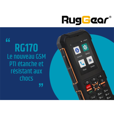 RG170 : GSM PTI étanche et résistant aux chocs